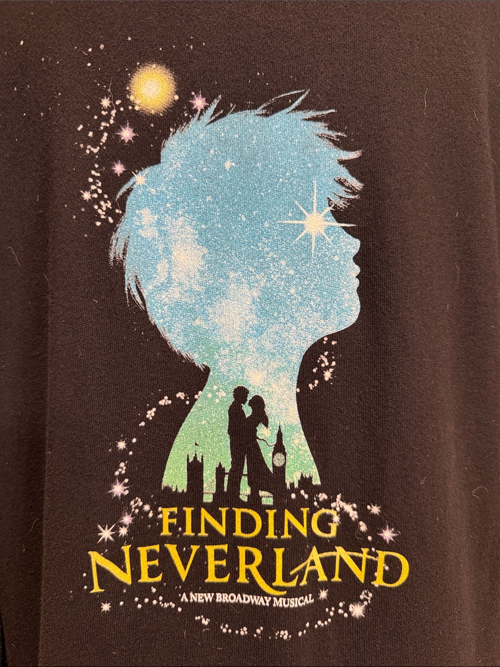 Finding Neverland Black Zip-Up Hoodie - Women's Sweatshirt